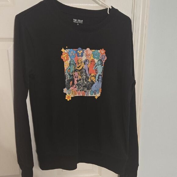 Taylor Swift Black Graphic Sweatshirt - Picture 1 of 6